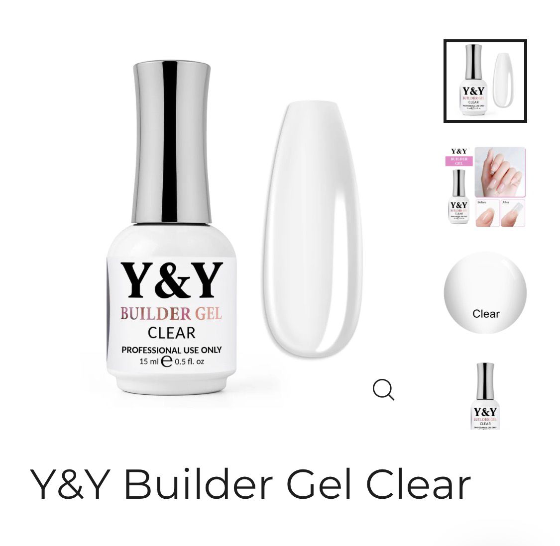 Builder Gel Clear