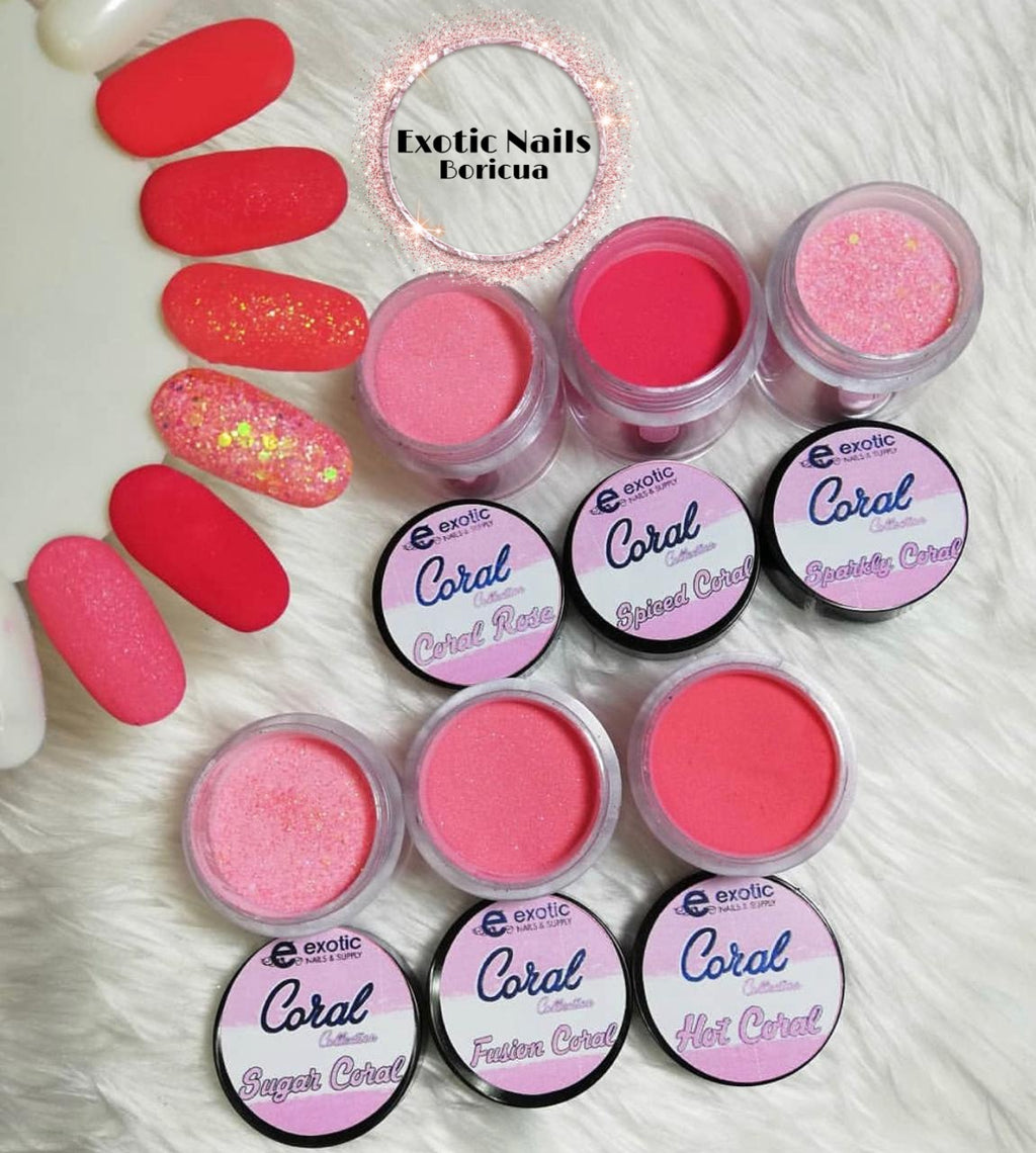 Exotic Nails Coral Collection