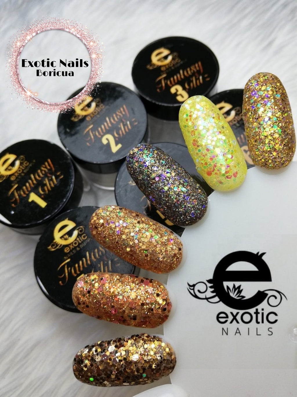 Exotic Nails Fantasy Glitz Collection