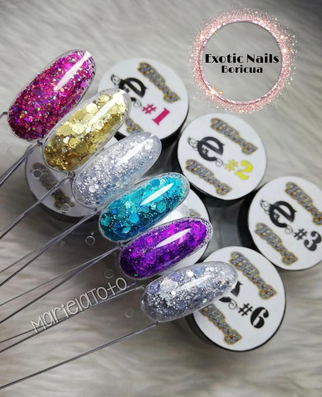 Exotic Nails Bling Bling  Dimonds Collection