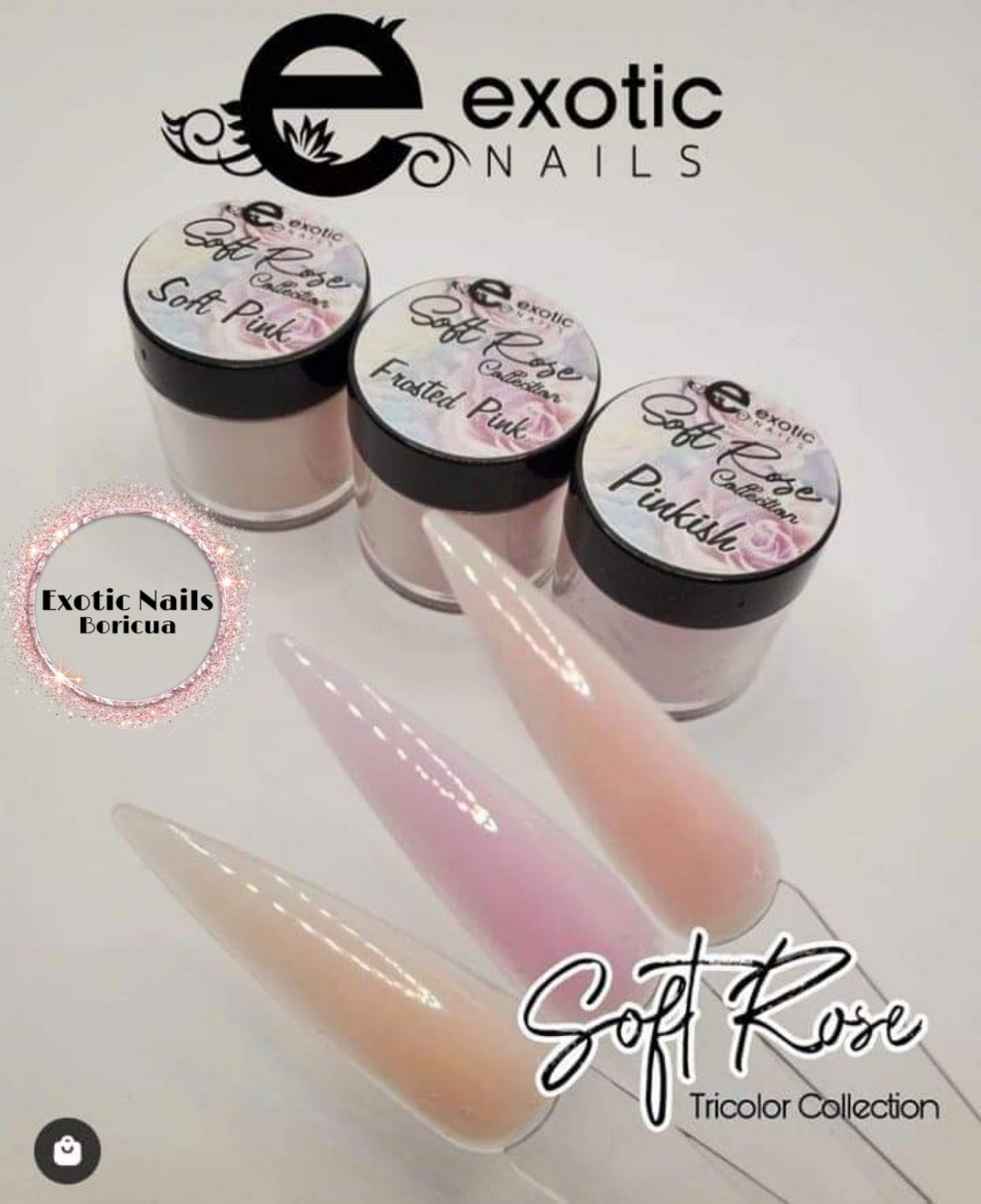 Exotic Nail Soft Rose Collection
