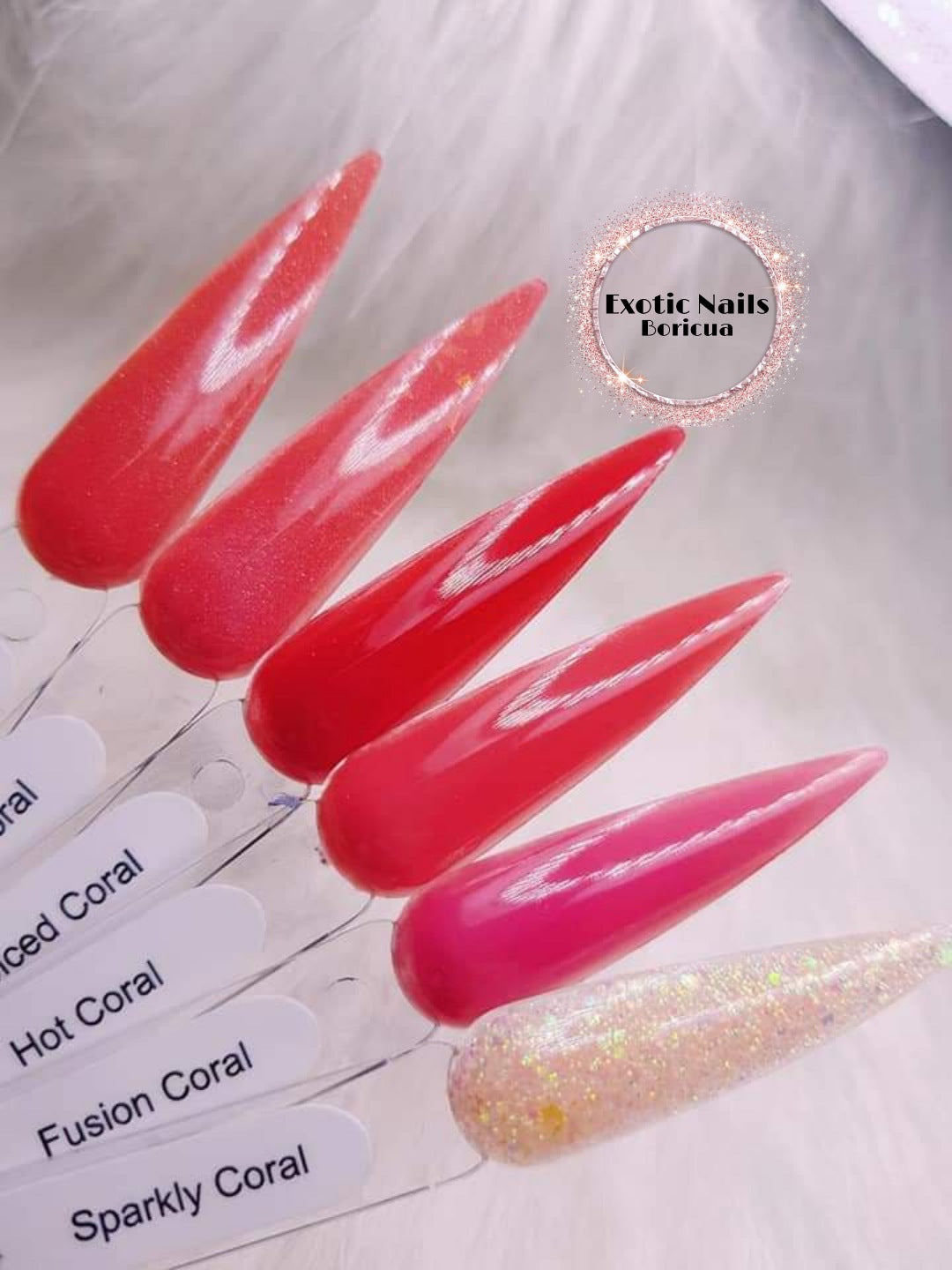 Exotic Nails Coral Collection