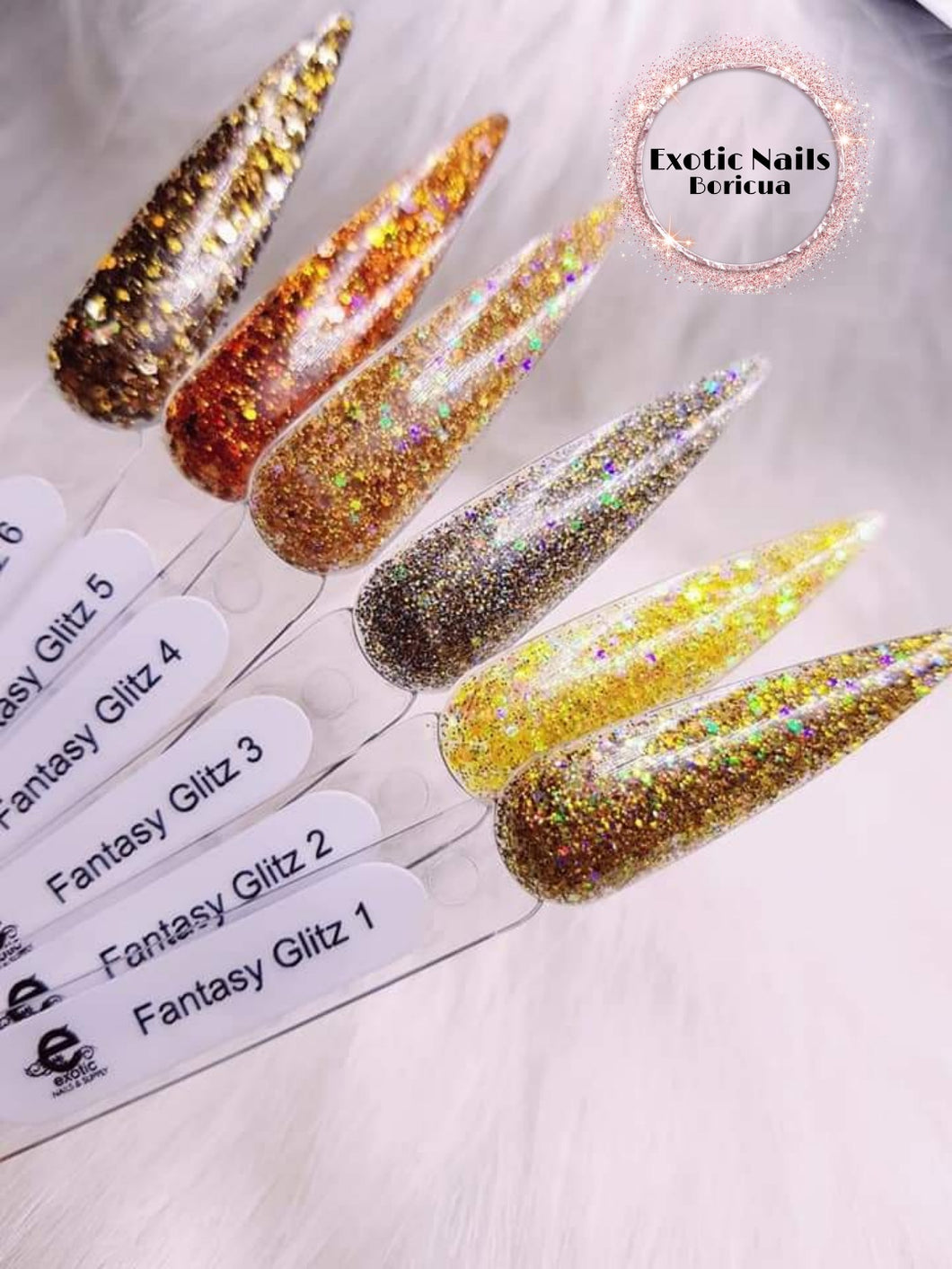 Exotic Nails Fantasy Glitz Collection