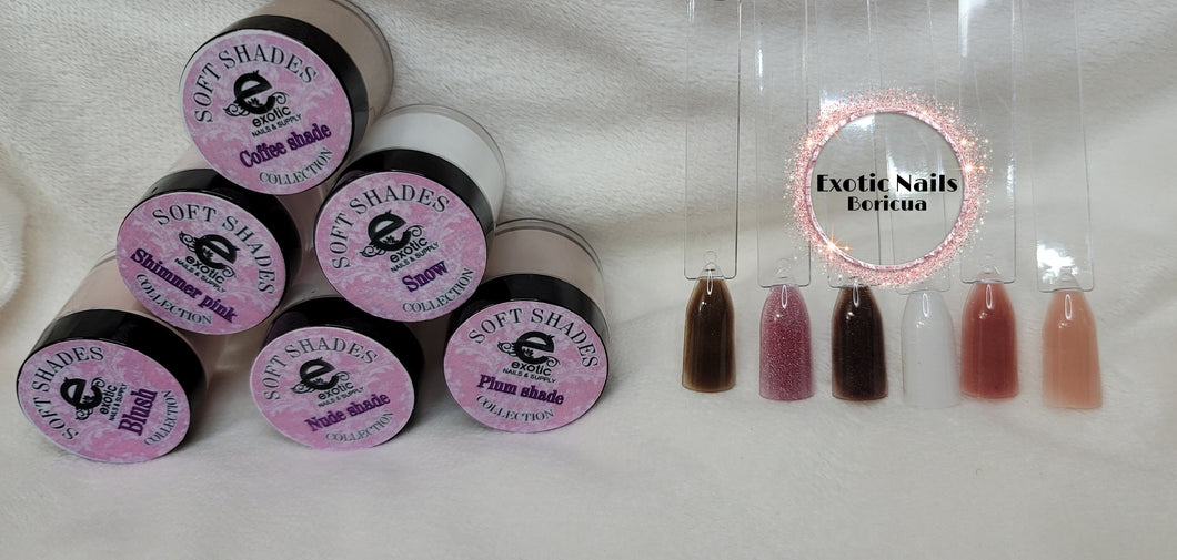 EXOTIC NAILS Soft Shades Collection